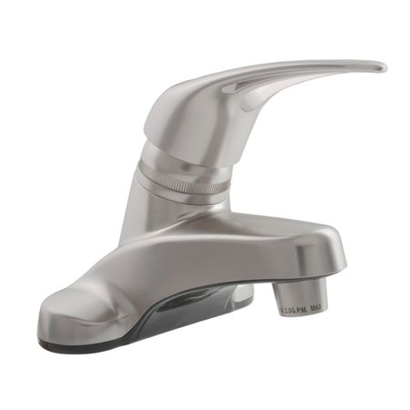 DURA FAUCET SINGLE LEVER RV LAVATORY FAUCET - BRUSHED SATIN NICKEL DF-PL100-SN